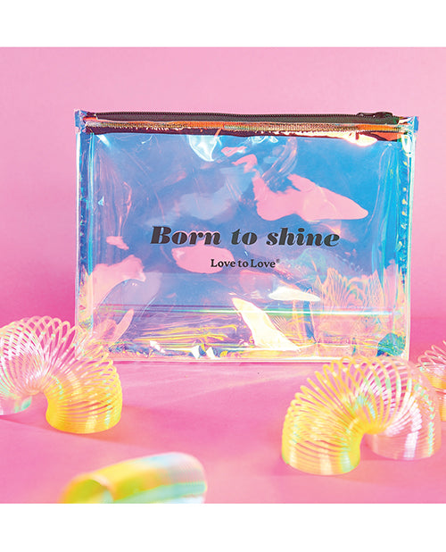 Love to Love Born to Shine Pouch - Black Onyx