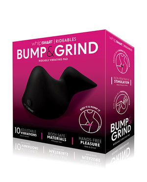 
            
                Load image into Gallery viewer, Whipsmart Rideables Bump &amp;amp; Grind Vibrating Pad - Black
            
        