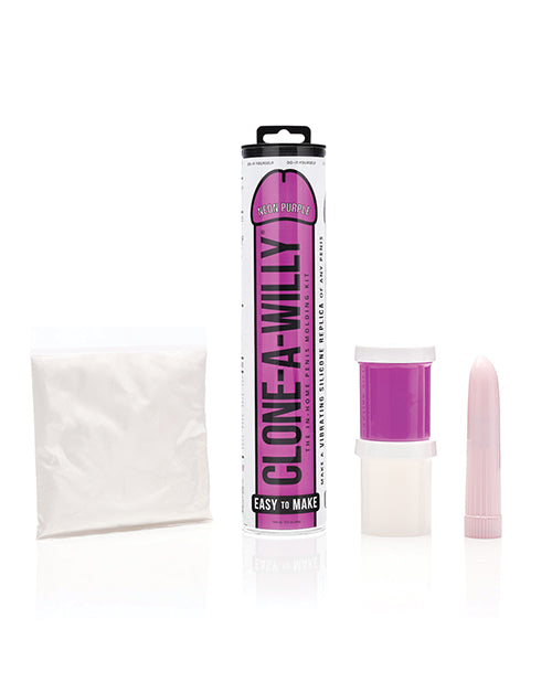 Clone-A-Willy Kit Vibrating - Neon Purple