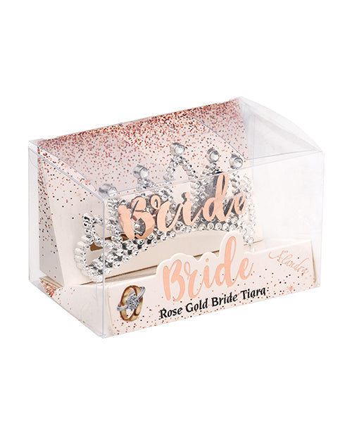Bride Tiara - Rose Gold