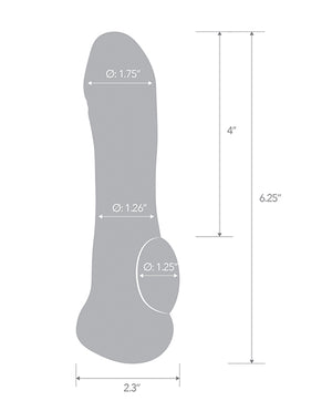 
            
                Load image into Gallery viewer, Blue Line C &amp;amp; B 6.25&amp;quot; Transparent Penis Enhancing Sleeve Extension - Clear
            
        