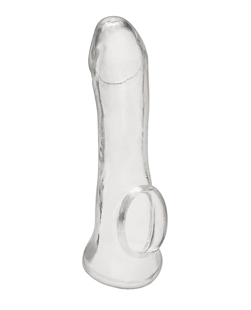
            
                Load image into Gallery viewer, Blue Line C &amp;amp; B 6.25&amp;quot; Transparent Penis Enhancing Sleeve Extension - Clear
            
        
