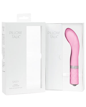 Pillow Talk Sassy G Spot Vibrator - Pink