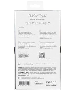 
            
                Load image into Gallery viewer, Pillow Talk Cheeky Wand - Teal
            
        