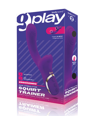 
            
                Load image into Gallery viewer, Xgen Bodywand G-play Dual Stimulation Squirt Trainer - Purple
            
        