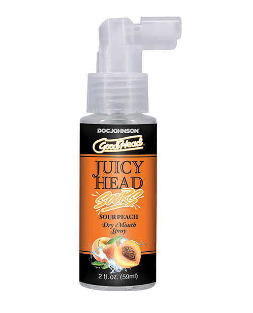 
            
                Load image into Gallery viewer, Goodhead Juicy Head Dry Mouth Spray - 2 Oz Sour Peach
            
        