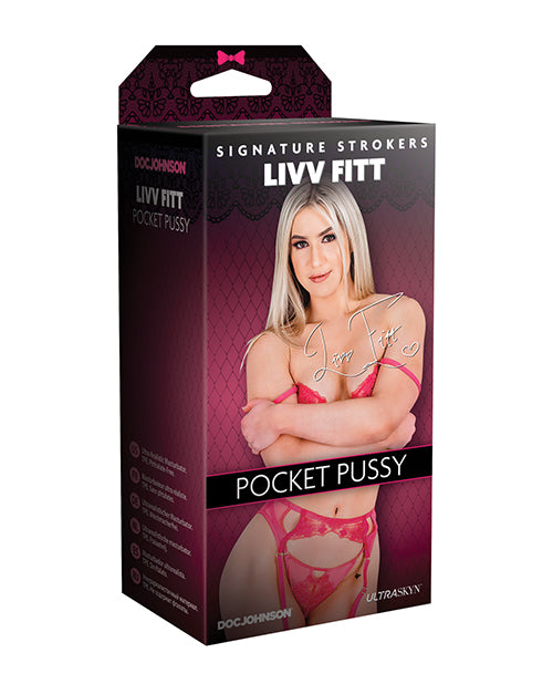 
            
                Load image into Gallery viewer, Signature Strokers Ultraskyn Pocket Pussy - Livv Fitt
            
        