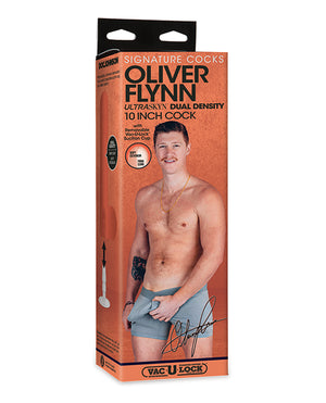 
            
                Load image into Gallery viewer, Signature Cocks Ultraskyn 10&amp;quot; Cock W/removable Vac-u-lock Suction Cup - Oliver Flynn
            
        