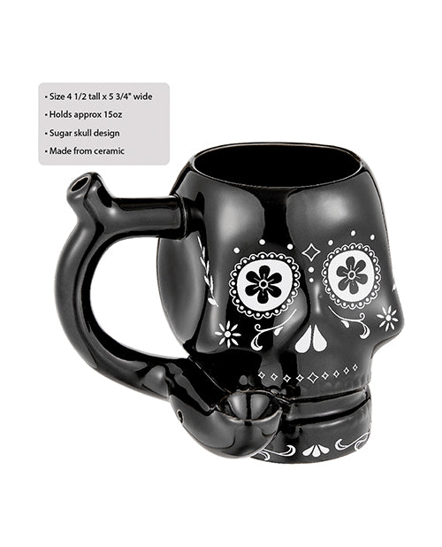 Fashioncraft Novelty Mug - Black Skull