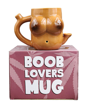 Fashioncraft Novelty Mug - Boobs Brown