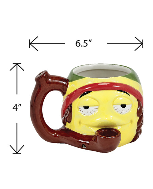 Fashioncraft Novelty Mug - Rasta Emoji