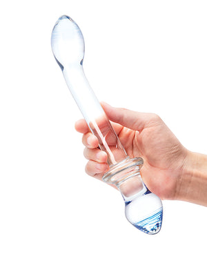 
            
                Load image into Gallery viewer, Glas 9.5&amp;quot; Double Play Dual Ended Dildo - Clear
            
        