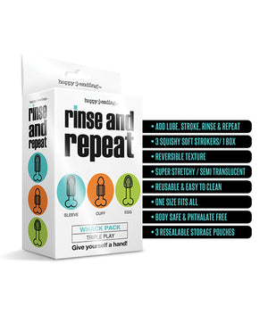 Rinse & Repeat Whack Pack Triple Play