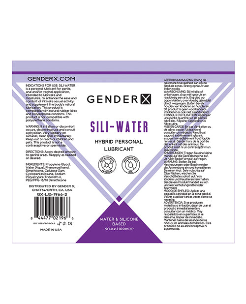 
            
                Load image into Gallery viewer, Gender X Sili-water - 4 Oz
            
        
