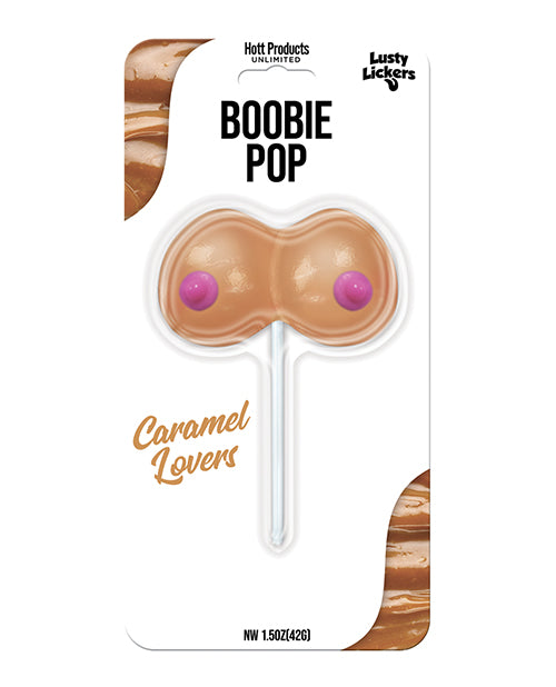 
            
                Load image into Gallery viewer, Lusty Lickers Boobie Pop - Caramel Lovers
            
        