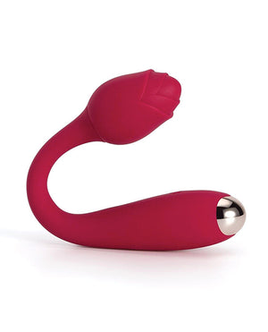 
            
                Load image into Gallery viewer, Rosette Clitoral &amp;amp; G Spot Vibrator - Red
            
        