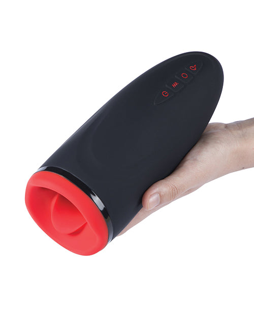 
            
                Load image into Gallery viewer, Dayo Autoblowjob Clamping Penis Massager - Black
            
        