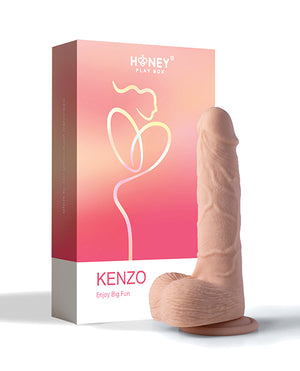 
            
                Load image into Gallery viewer, Kenzo App Controlled Realistic 9.5&amp;quot; Thrusting Dildo Vibrator - Ivory
            
        