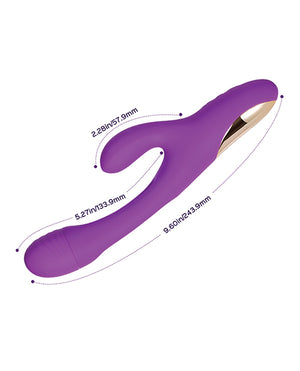 Bora G-spot Tapping Rabbit Vibrator - Purple