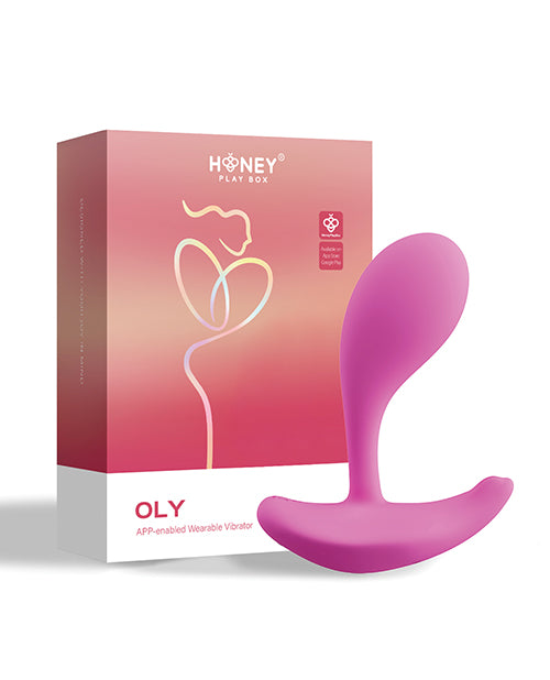 
            
                Load image into Gallery viewer, Oly App-Enabled Wearable Clit &amp;amp; G Spot Vibrator - Pink
            
        