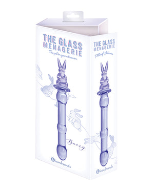 
            
                Load image into Gallery viewer, Glass Menagerie Rabbit Glass Dildo - Pink
            
        