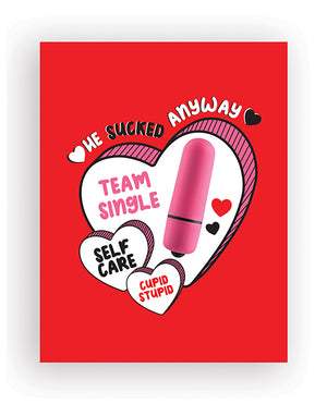 
            
                Load image into Gallery viewer, Sucked Anyway Naughty Greeting Card w/Rock Candy Vibrator &amp;amp; Fresh Vibes Towelettes
            
        