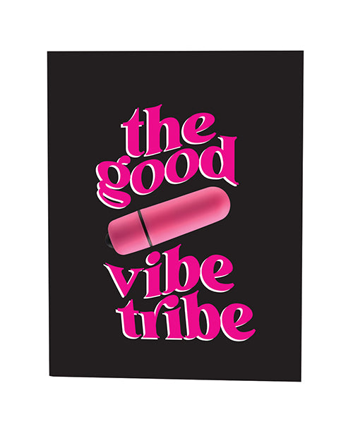 
            
                Load image into Gallery viewer, The Good Vibe Tribe Naughty Greeting Card W/rock Candy Vibrator &amp;amp; Fresh Vibes Towelettes
            
        