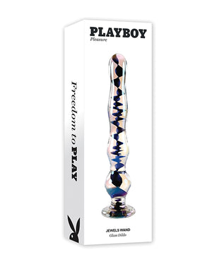 
            
                Load image into Gallery viewer, Playboy Pleasure Jewels Wand - Clear
            
        
