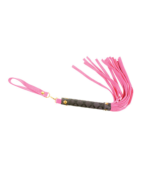 
            
                Load image into Gallery viewer, Plesur Mini Leather Flogger - Pink
            
        