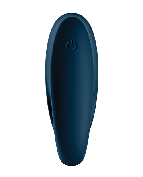 
            
                Load image into Gallery viewer, Satisfyer Incredible Duo Ring Vibrator - Dark Blue
            
        