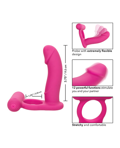 
            
                Load image into Gallery viewer, Silicone Rechargeable Double Diver - Pink
            
        