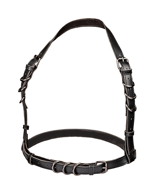 Euphoria Collection Plus Size Halter Buckle Harness