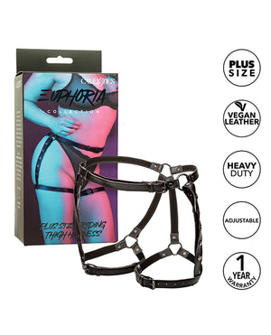 
            
                Load image into Gallery viewer, Euphoria Collection Plus Size Riding Thigh Harness
            
        