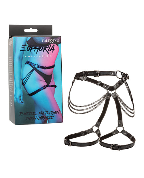 Euphoria Collection Plus Size Multi Chain Thigh Harness