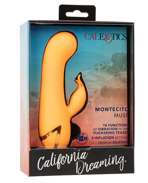 California Dream Montecito Muse Dual Stimulation Vibe - Orange