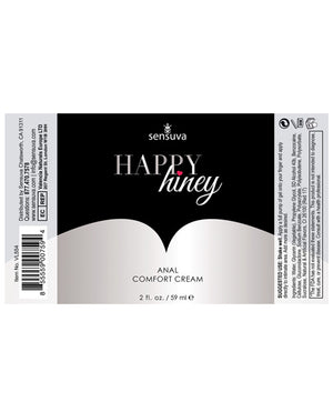 Sensuva Happy Hiney Anal Comfort Cream - 2 oz