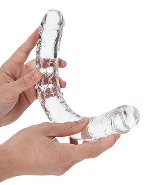
            
                Load image into Gallery viewer, Shots Realrock Crystal Clear 13&amp;quot; Double Dildo - Transparent
            
        