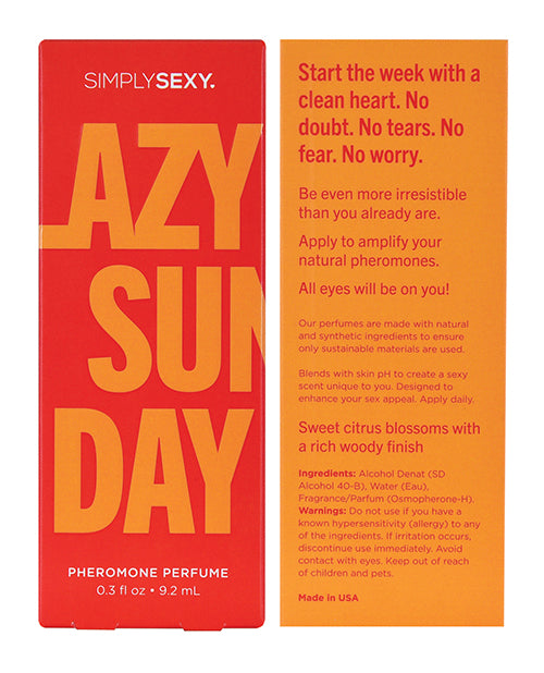 
            
                Load image into Gallery viewer, Simply Sexy Pheromone Perfume - .3 Oz Lazy Sunday
            
        