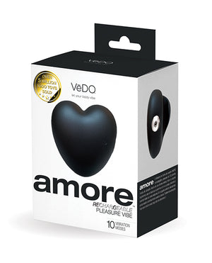 
            
                Load image into Gallery viewer, VeDo Amore Rechargeable Pleasure Vibe - Black
            
        