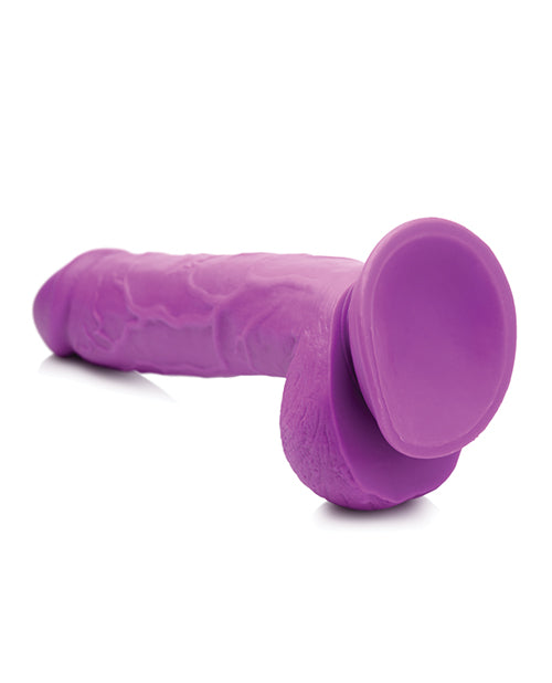 
            
                Load image into Gallery viewer, Pop Peckers 8.25&amp;quot; Dildo W/balls - Purple
            
        