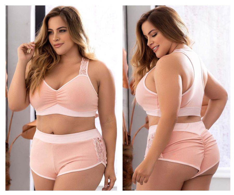 
            
                Load image into Gallery viewer, Two Piece Pajama Set. Top and Shorts
            
        