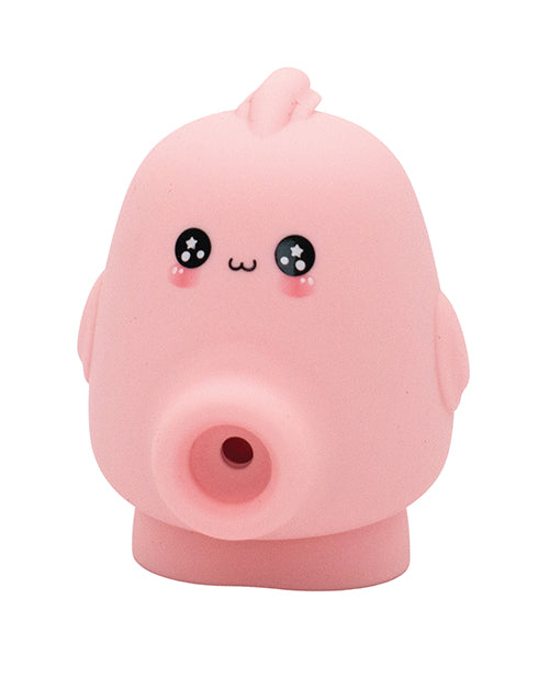 Natalie's Toy Box Kawaii Kiss Clit Flicker & Air Stimulator - Pink